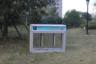 電擊式小區(qū)戶外滅蚊器，箱體